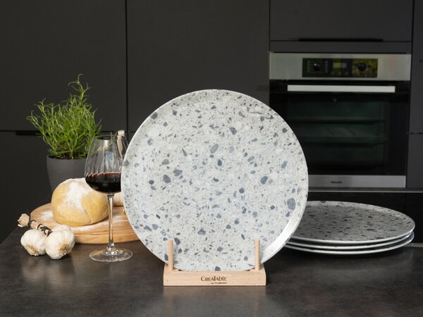 SADA TANIEROV NA PIZZU, keramika, 33 cm Creatable - Online Only bytové doplnky, Online Only