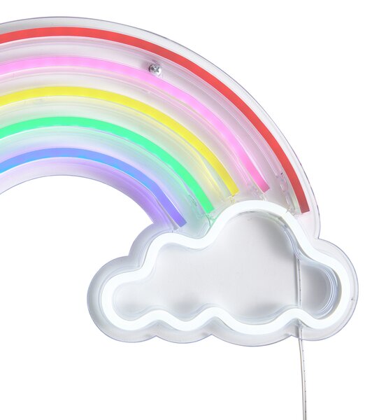 Neónová nástenná lampa viacfarebná vrátane LED - Rainbow