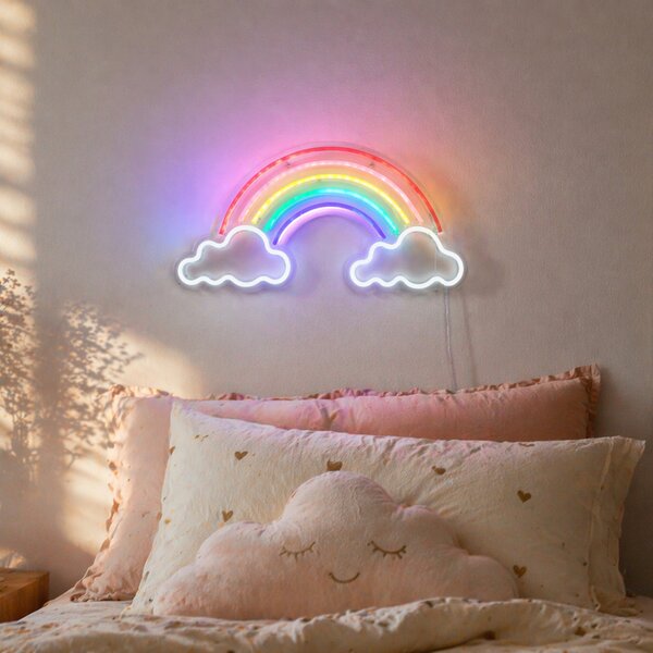 Neónová nástenná lampa viacfarebná vrátane LED - Rainbow