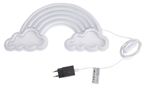 Neónová nástenná lampa viacfarebná vrátane LED - Rainbow