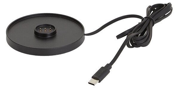 Vonkajšia stolná lampa čierna nabíjateľná vrátane nabíjacej stanice IP65 - Grill