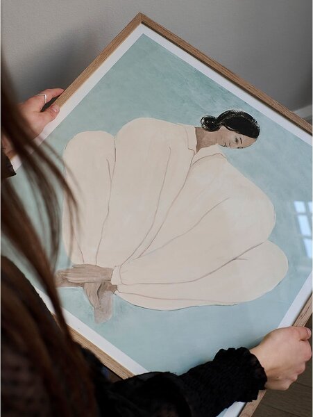 Plagát 50x50 cm Meet Me At Jaurés – Sofia Lind – The Poster Club