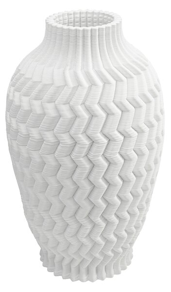 Akira Oval váza biela 35 cm