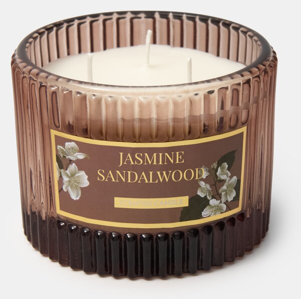 Sinsay - Vonná sviečka Jasmine Sandalwood - hnedá