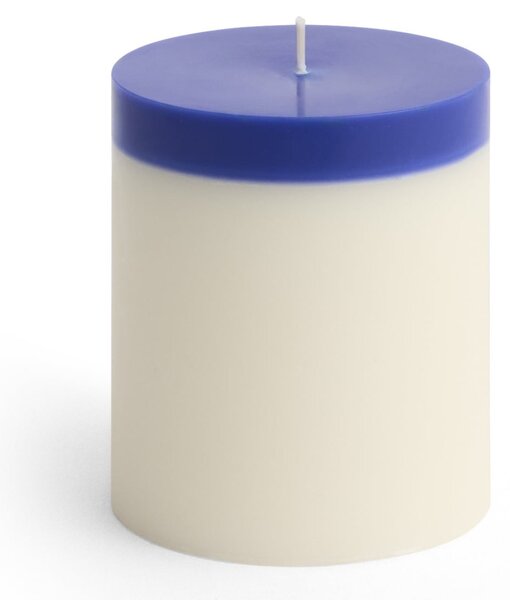 Sviečka Silo Ivory / Royal Blue 11 cm