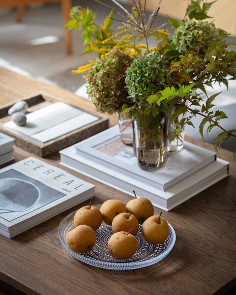 Sklenená váza Aalto 16 cm – Linen