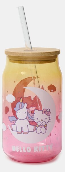 Sinsay - Pohár so slamkou Hello Kitty - viacfarebná