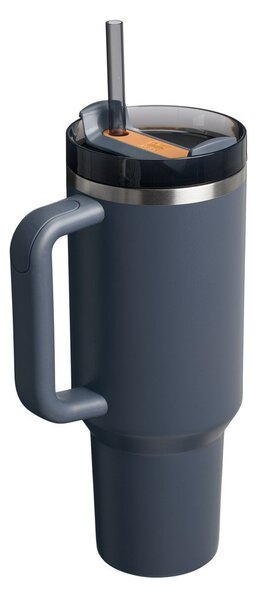 Tmavomodrá termoska so slamkou z nehrdzavejúcej ocele 1,18 l Quencher H2.0 FlowState Tumbler Twilight – Stanley