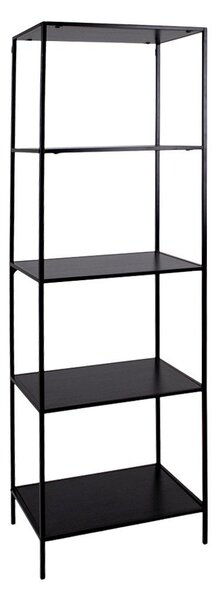 Čierna knižnica House Nordic Vita Shelf, 51 x 170 m