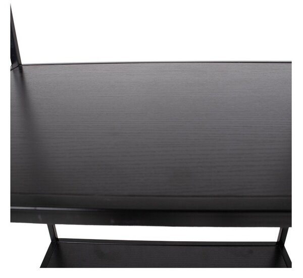 Čierna knižnica House Nordic Vita Shelf, 51 x 170 m