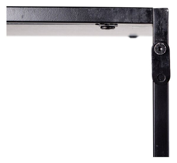 Čierna knižnica House Nordic Vita Shelf, 51 x 170 m