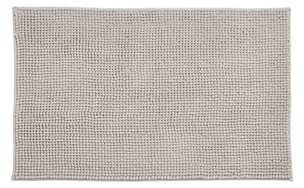 Sivá kúpeľňová predložka 80x50 cm Bobble - Catherine Lansfield