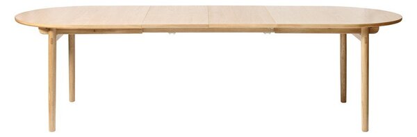 Rozkladací jedálenský stôl v dekore duba 100x190 cm Carno – Unique Furniture