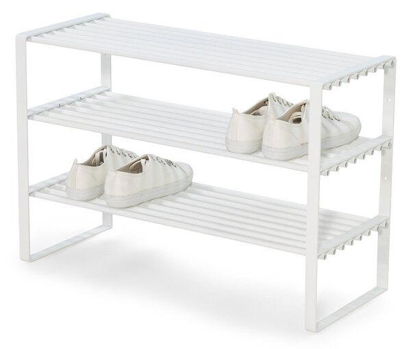 Biela kovová skrinka na topánky 70x49x29 cm Rex – Spinder Design