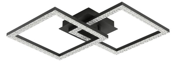 STROPNÉ LED SVIETIDLO, 57,5/35,8/8 cm Novel - Interiérové svietidlá
