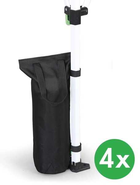 Záťažové vaky pre nožnicové stany, 4 ks