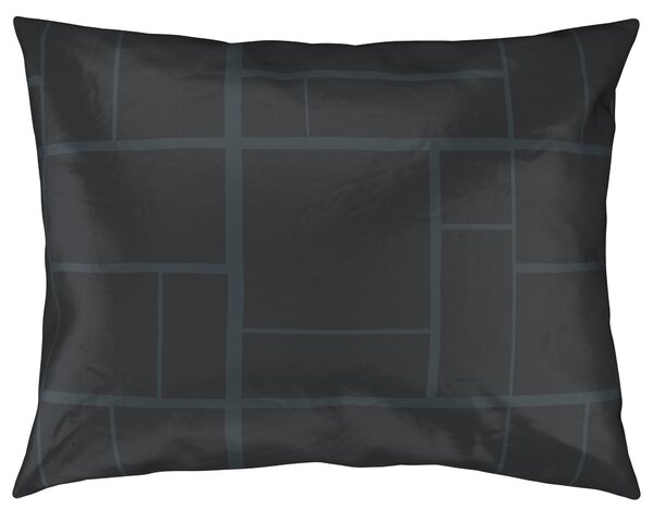 POSTEĽNÁ BIELIZEŇ, satén, antracitová, 140/200 cm Dieter Knoll - Obliečky & plachty