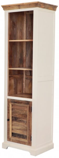 Knižnica Agni 60x190x45 indický masív mango