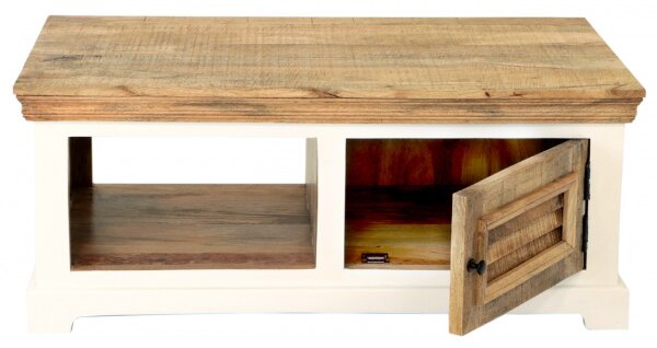 Konferenčný stolík Agni 110x45x60 indický masív mango