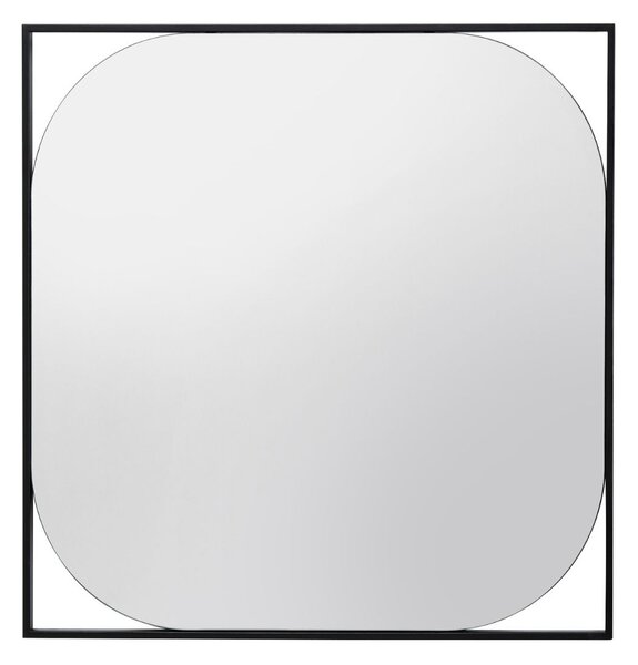 Bonita nástenné zrkadlo čierne 81x81 cm