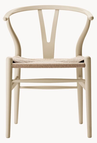 Drevená stolička's tkaným sedadlom CH24 Wishbone Chair