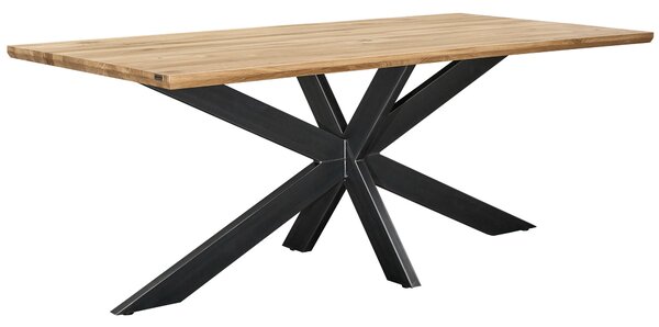 JEDÁLENSKÝ STÔL, divoký dub, farba duba, 200/100/77 cm Linea Natura - Stoly
