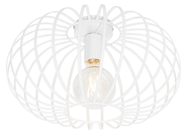 Dizajnové stropné svietidlo biele 39 cm - Johanna