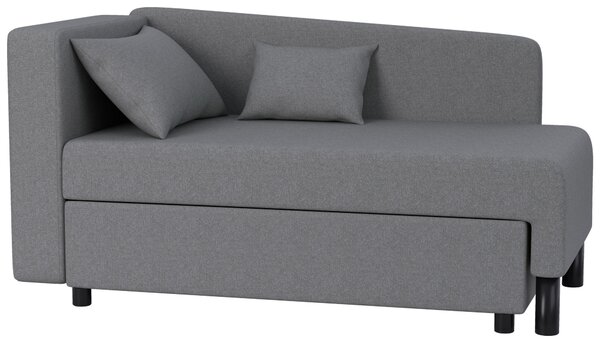 LEŇOŠKA, textil, sivá Carryhome - Online Only obývacie izby, Online Only
