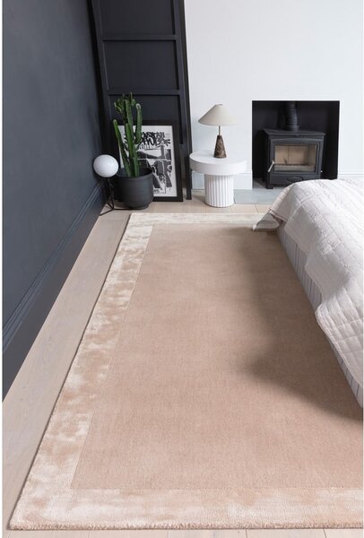 Béžový ručne tkaný koberec s prímesou vlny 200x290 cm Ascot – Asiatic Carpets