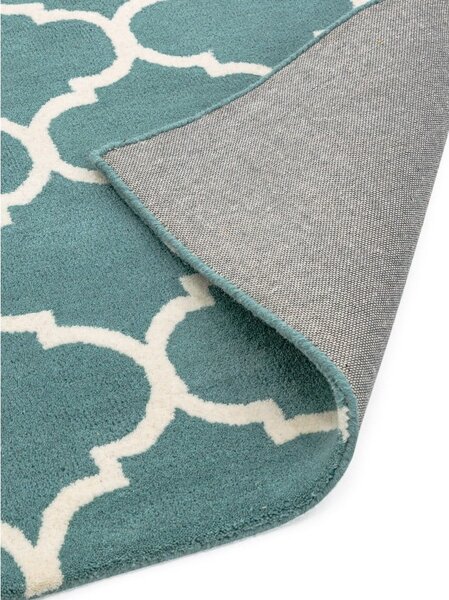 Modrý ručne tkaný vlnený koberec 120x170 cm Albany – Asiatic Carpets