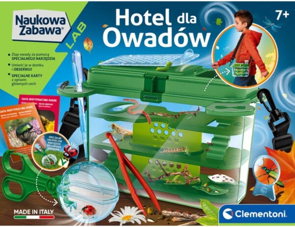 Vedecké laboratórium Clementoni 50399 hmyzí domček s faunariom