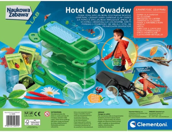 Vedecké laboratórium Clementoni 50399 hmyzí domček s faunariom