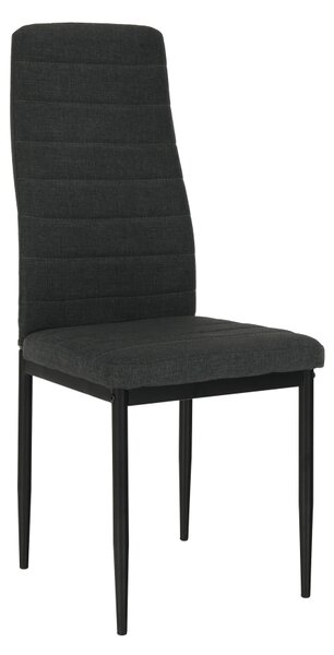 Jedálenská stolička Collort nova (tmavosivá + čierna). Vlastná spoľahlivá doprava až k Vám domov. 744536