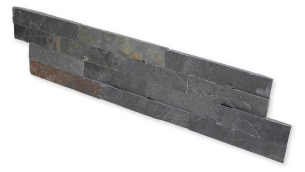 ALFIstyle Kamenný obklad, břidlice černá 2, tloušťka 1,5-2,5 cm, ES001 - VZORKA