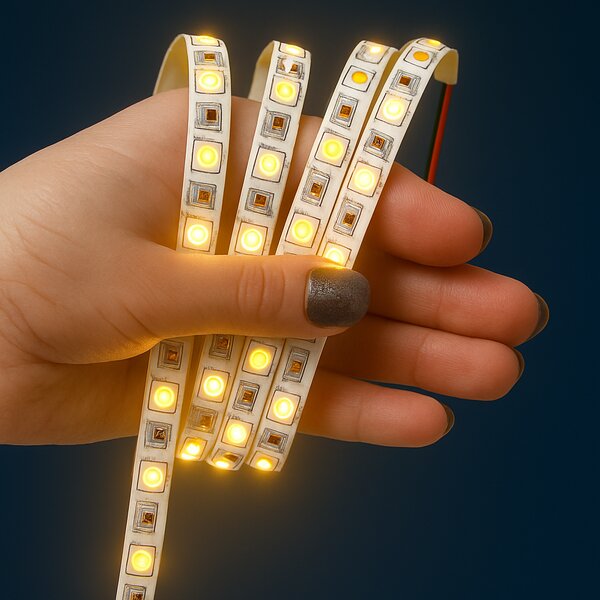 BERGE LED pásik - SMD 2835 600 - 50 m - 9,6 W/m - IP20 - neutrálna biela