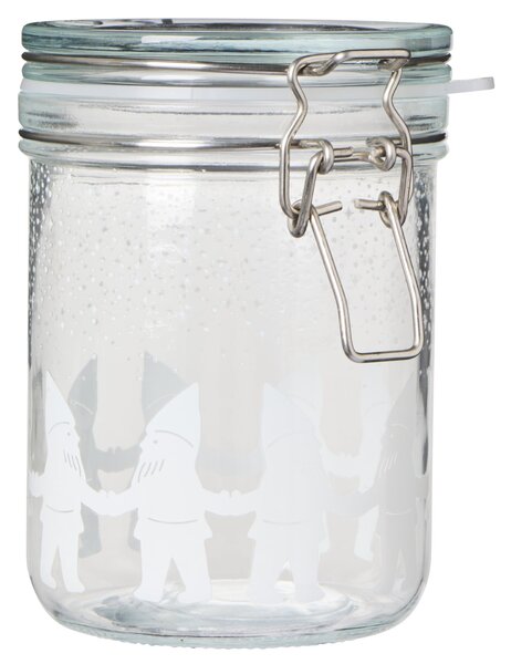 Sklenená dóza s patentom Santa's Helpers 700 ml