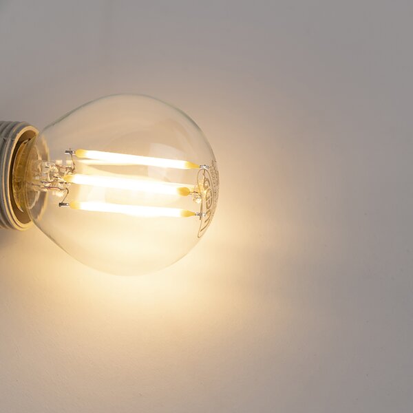 Sada 4 stmievateľných LED žiaroviek E14 P45 číre 3W 250lm 2700K