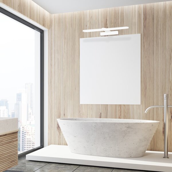 Nástenné LED svietidlo Splash, 1x LED 8w, 4000k, (40 cm), w