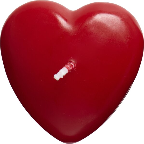 Sviečka Red Heart-Shaped
