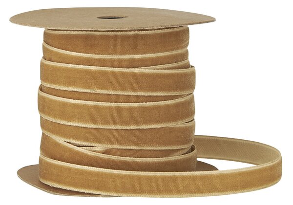 Zamatová stuha na špulke Clay – 10 m
