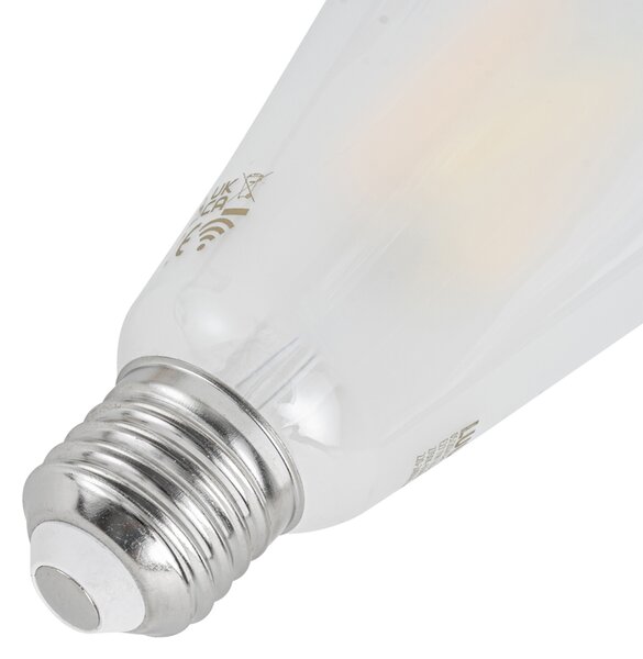 Sada 5 ks Inteligentné stmievateľné LED žiarovky E27 ST64 matné 7W 806 lm 2700-6500K