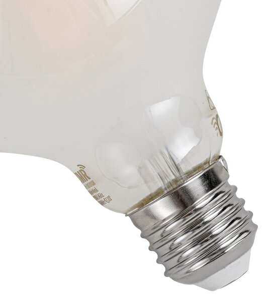 Sada 5 ks Inteligentné stmievateľné LED žiarovky E27 G95 matné 7W 806lm 2700-6500K