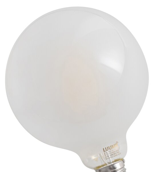 Sada 5 ks Inteligentné stmievateľné LED žiarovky E27 G125 matné 7W 806lm 2700-6500K