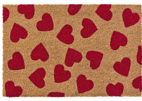 Rohožka Red Hearts