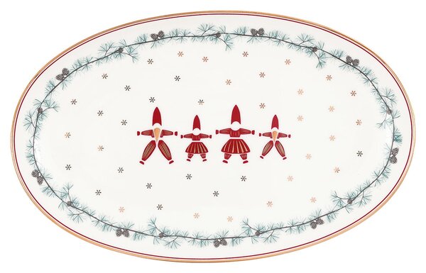 Servírovací tanier Juana White 24 cm