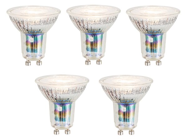 Sada 5 inteligentných stmievateľných LED žiaroviek GU10 50 mm 4,7 W 345 lm 2700 – 6500 K