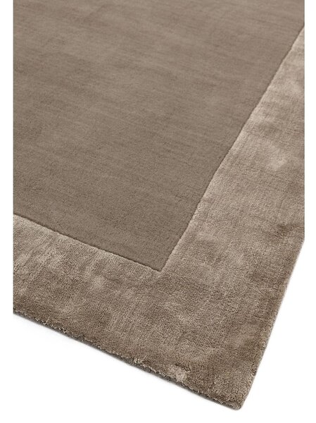 Hnedý ručne tkaný koberec s prímesou vlny 200x290 cm Ascot – Asiatic Carpets
