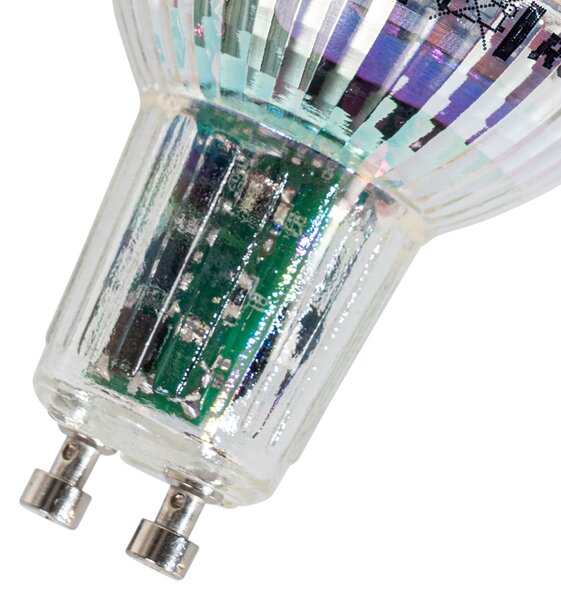 Sada 5 inteligentných LED žiaroviek GU10 50 mm číra 4,7 W 345 lm 2200 – 4000 K