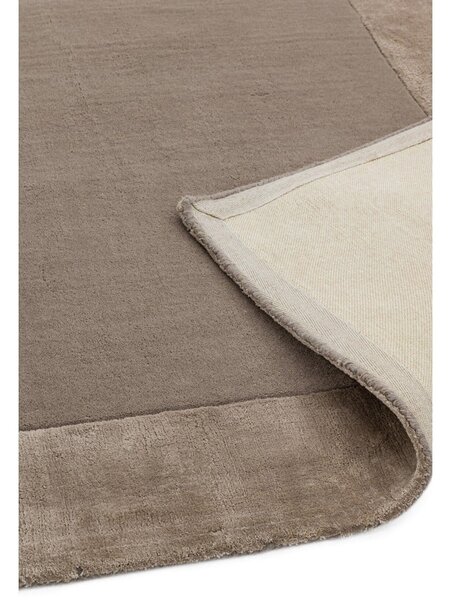 Hnedý ručne tkaný koberec s prímesou vlny 200x290 cm Ascot – Asiatic Carpets