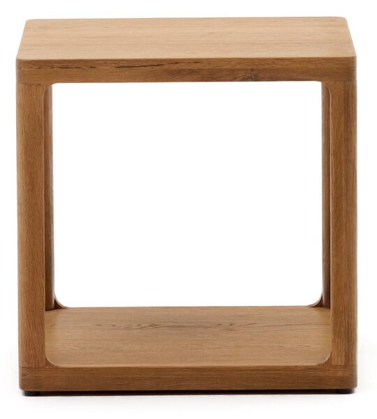 Odkladací stolík v dekore duba 50x50 cm Maymai – Kave Home